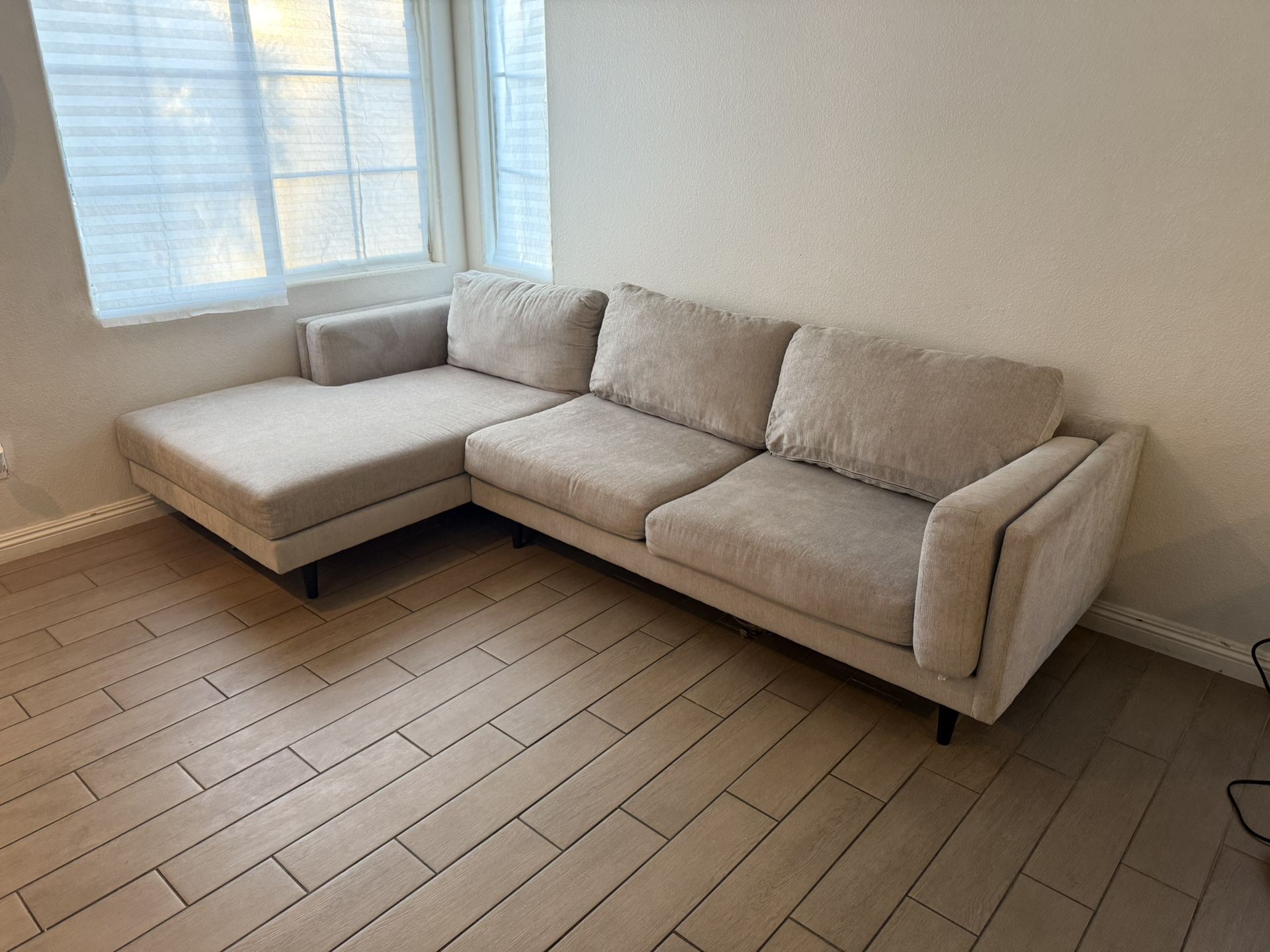 Grey Living Spaces Sectional