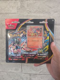 Pokemon Chaos Rising Blister Pack with nice promo