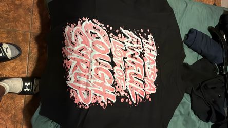 Black Whole Lotta Cough Syrup Print T-Shirt