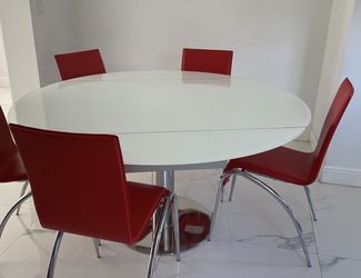 Juego de comedor el dorado 5 cillas