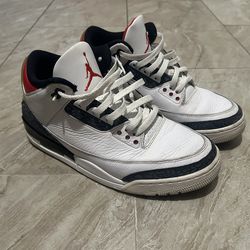 Jordan 3 denim se fire red