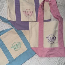 3x25 Trader Joe’s Small (mini) Tote Shopping Bags