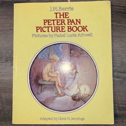 J. M. Barrie Adapted By Linda M. Jennings The Peter Pan Picture Book. Corners have minor damage front cover has a bend - see pics