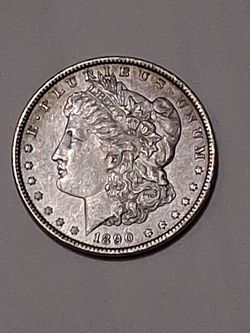 1890 Morgan Silver Dollar