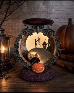 Bath Body Works Nightmare Before Christmas LightUp Candle Holder limited edition