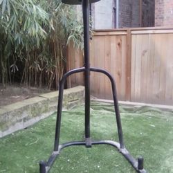 Punching Bag Stand With Speed Bag