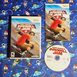 Tony Hawk’s Downhill Jam Nintendo Wii Nintendo Wii U Complete CIB W/ Manual Tested
