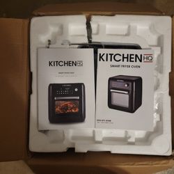 Brand new still in box never used Kitchen HQ smart fryer oven  KHQ AFO 45388