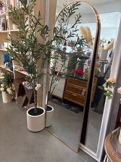 Arched mirror