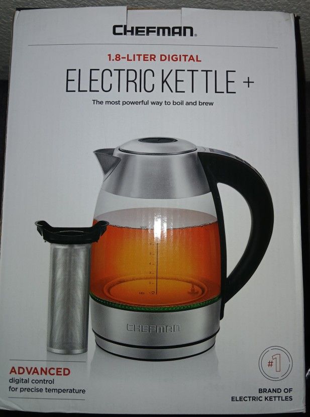 Chefman Custom Temp 1.8 Liter Electric Kettle