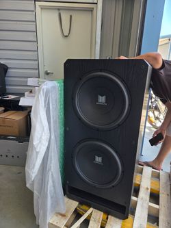 Monolith by Monoprice M-215 Dual 15in THX Certified Ultra 2000-Watt Powered Subwoofer
Large Subwoofer