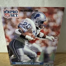 1991 Pro Set #10 Barry Sanders1991 Pro Set #10 Barry Sanders