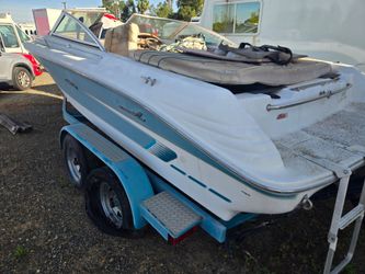 1995 20ft tandem t boat railer