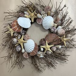 Beautiful Shell Wreath