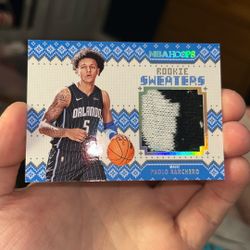 2022-23 Panini NBA Hoops Rookie Sweaters Paolo Banchero #RS-PB.1 Rookie RC