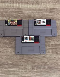 Original Super Nintendo (SNES) Games $5/ea