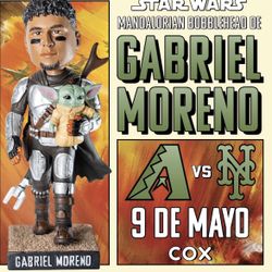 GABBY MORENO MADALORIAN BOBBLEHEAD