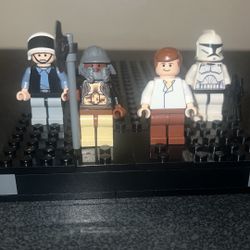 Lego Star Wars Damaged Minifigures Lot