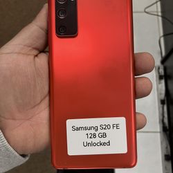 Samsung S20 FE 128GB Unlocked  Cash Or $50 Down 