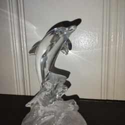 delfin de Cristal excelente condicion 