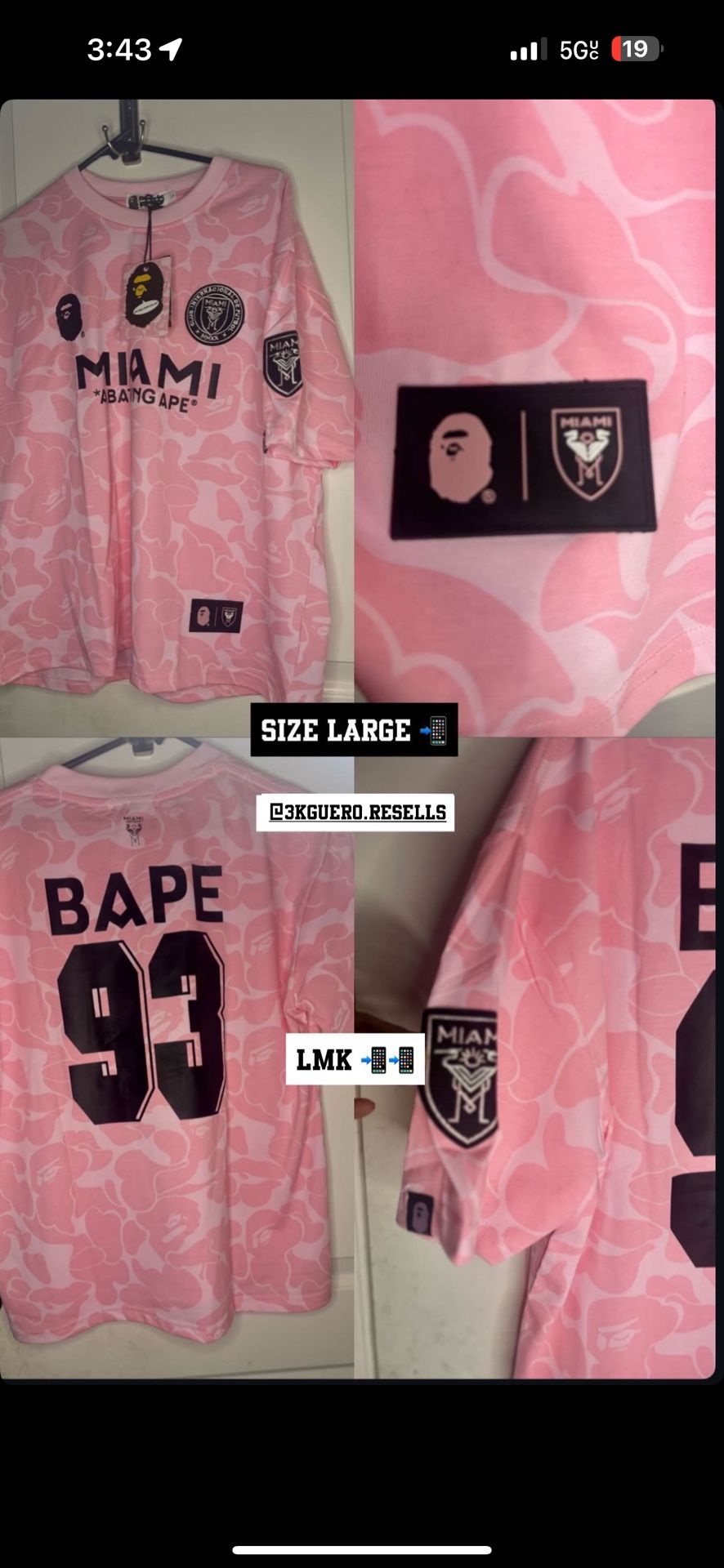 Miami Bape Shirt