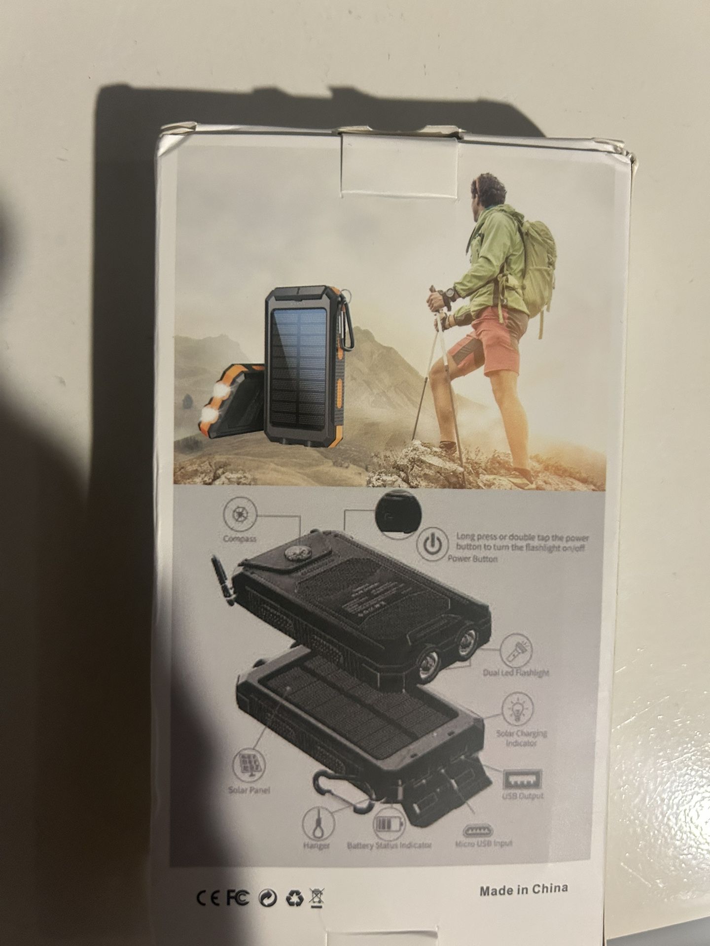 Solar Powered Phone Charger
