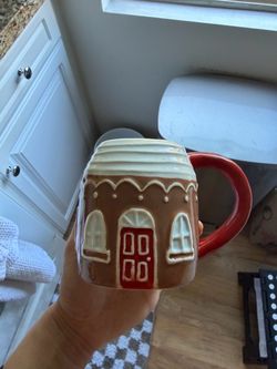 Gingerbread House Ceramic Christmas Mug