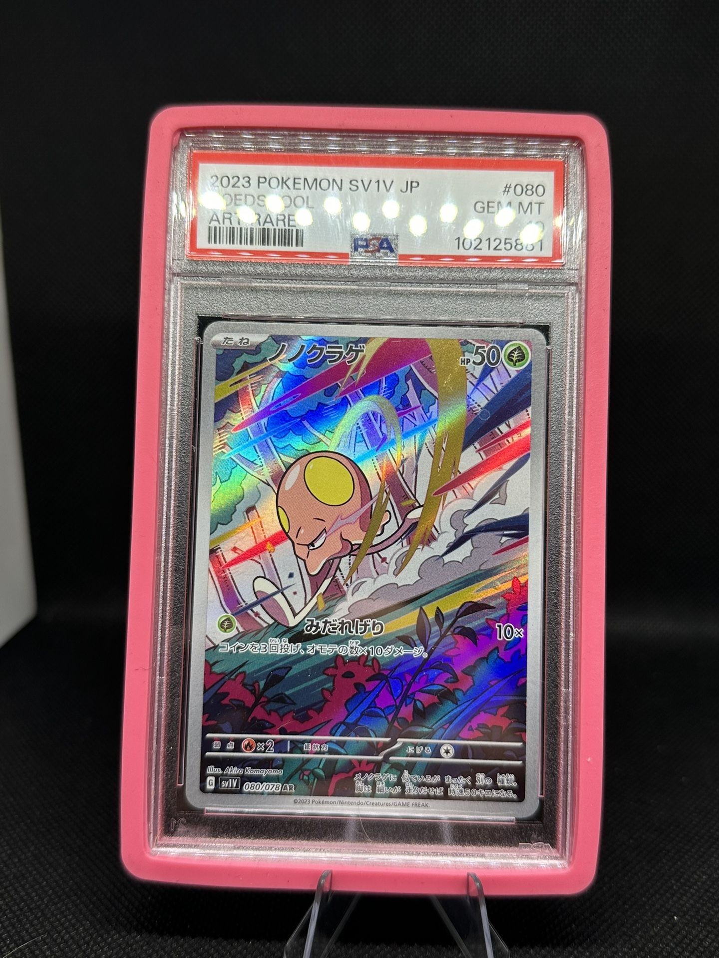 PSA 10 Toedscool Pokemon Slab