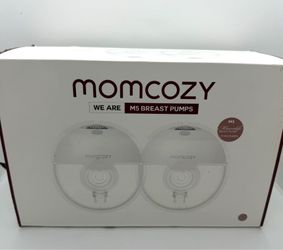 Momcozy M5 Hands-Free Wearable Breast Pump, Double-Sealed Flange 2 Count