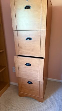 Oak cabinet