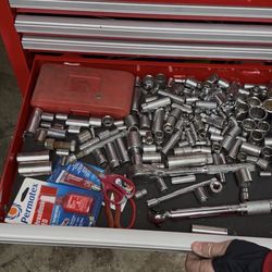 Tool Box With Tools