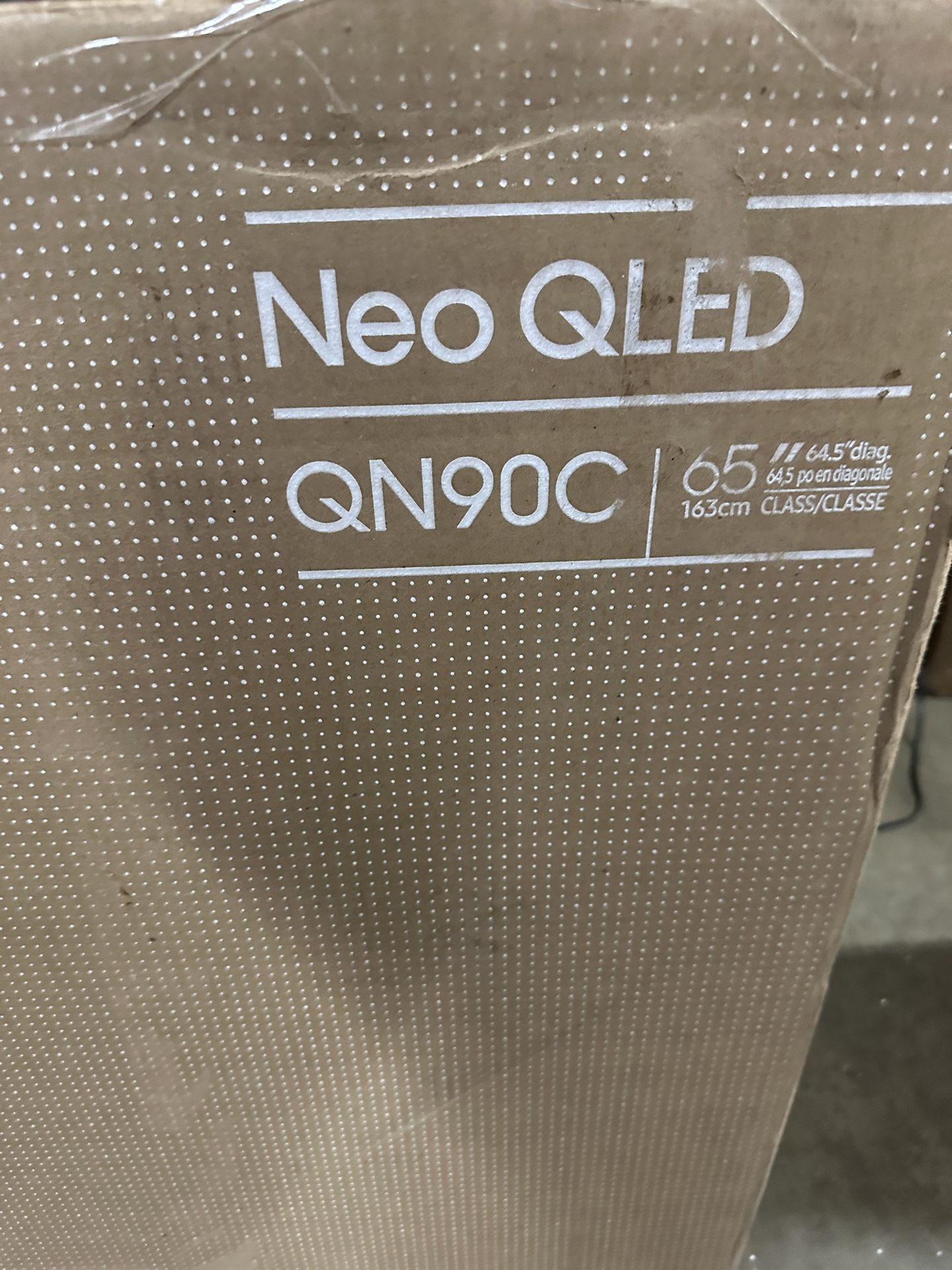 SAMSUNG 65 Inch Class Neo QLED 4K QN90C Series Quantum HDR+ Dolby Atmos Object Tracking Sound+ Anti Glare Gaming Hub Q Symphony Smart TV with Al