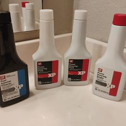 8floz Power Steering Fluid(2), 8floz Power Steering Sealer, 8floz Fuel Injector Cleaner
