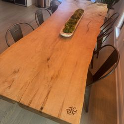 Live Edge Dining Table