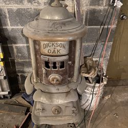 Antique Dickson Oak Coal Stove