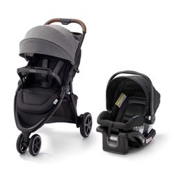Graco Outpace LX Travel System - Briggs | SnugRide Car Seat, 4-50 lb