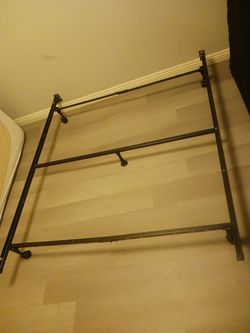 Metal bed frame. Queen, Full or Twin