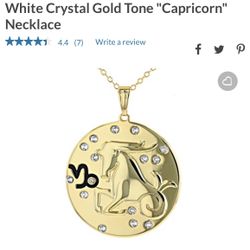 Capricorn Necklace Brand New In Box!!!