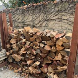 Dry Split Almond Mix Firewood!!!Ready Too Burn Seasoned Wood!!!