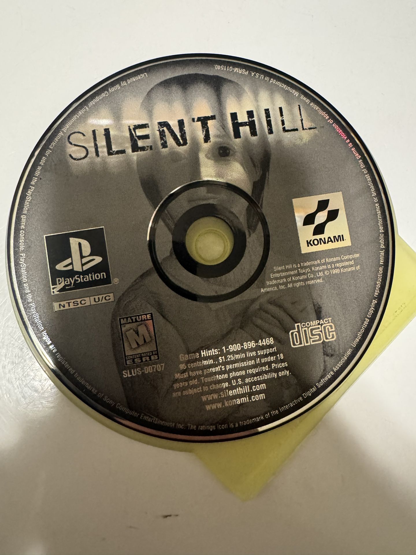 Silent Hill Ps1 For Sale