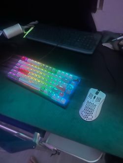 Gaming keyboard and mouse