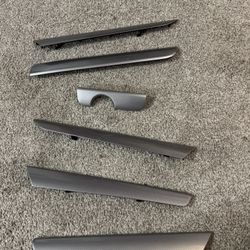 Rare Interior Trim Gray Carbon Vw Jetta mk6