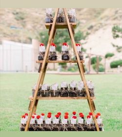 Rustic wood party favor ladder for sale