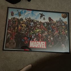 Marvel 2017 Poster By Trends With Poster Case