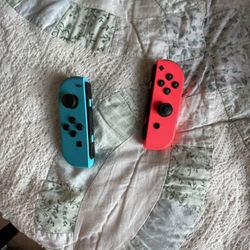 Nintendo Switch Joy-Con Controller - Neon Blue/Neon Red