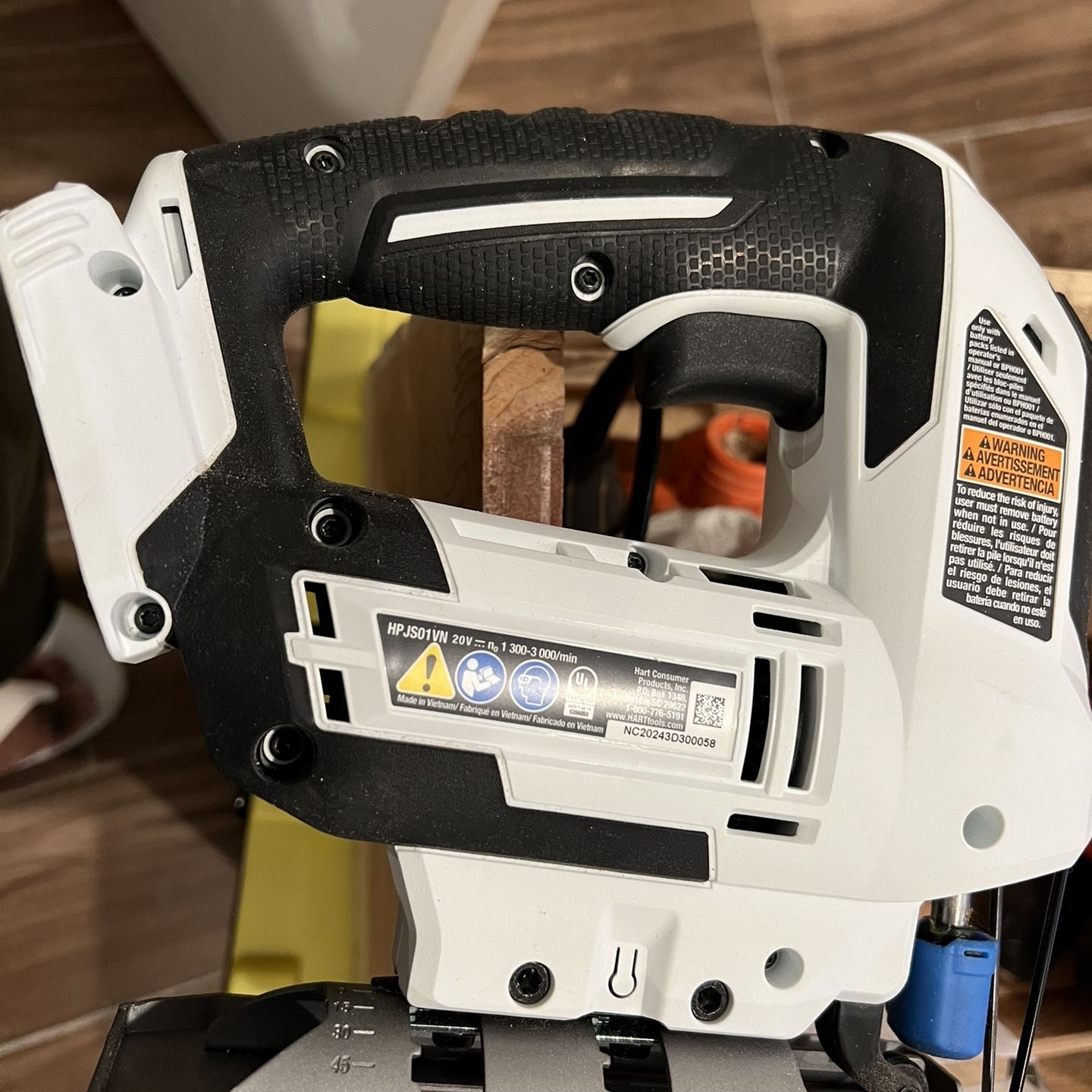 HART 20 Volt Cordless Orbital Jigsaw Used Just Once for Sale in Weehawken NJ OfferUp