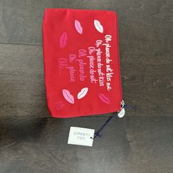 Lulu Guinness Makeup Baggie NWT