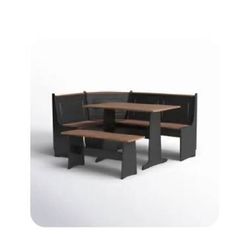 Farmhouse Kitchen Table With Bench And Nook 