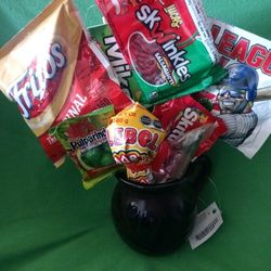 Candy, Snack Bouquets. 