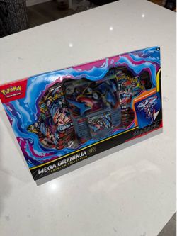 Sealed Pokemon Mega Greninja EX Premium Collection Chaos Rising